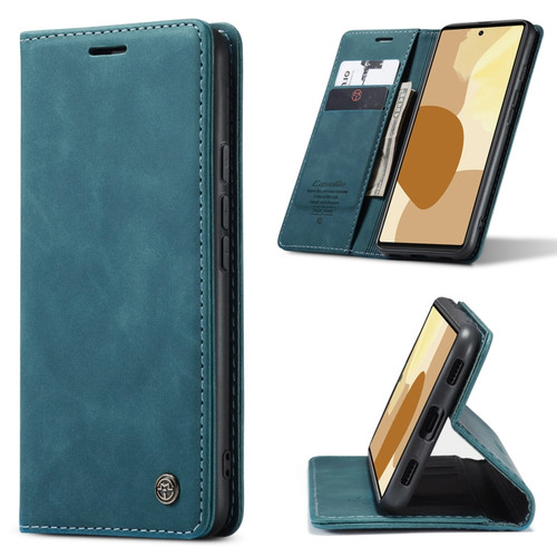 Google Pixel 6 Pro CaseMe 013 Multifunctional Horizontal Flip Leather Phone Case with Card Slot & Holder & Wallet - Blue