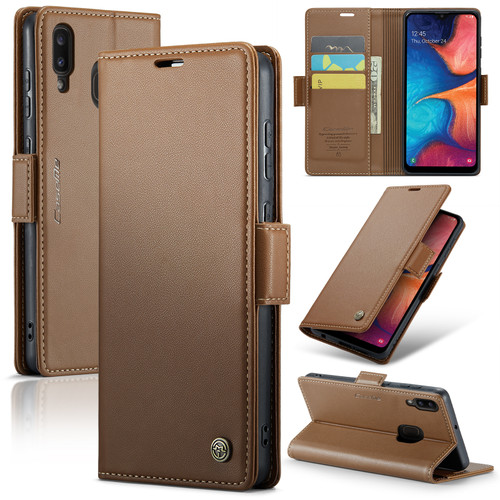 Samsung Galaxy A20/A30/M10s CaseMe 023 Butterfly Buckle Litchi