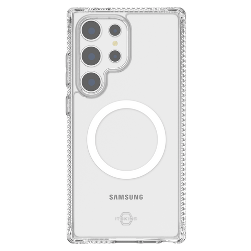 Itskins - Hybridr Clear Magsafe Case for Samsung Galaxy S24 Ultra - Transparent