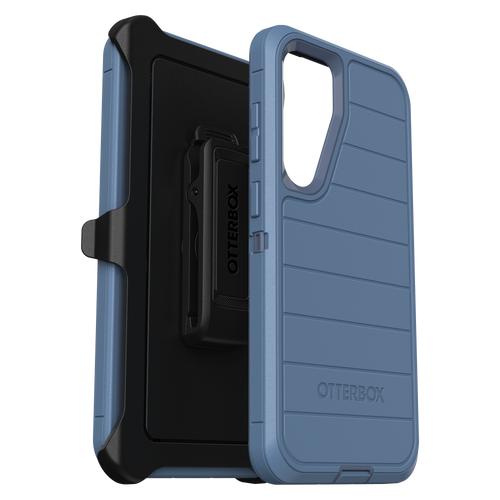 Otterbox - Defender Pro Case for Samsung Galaxy S24 Plus - Baby Blue Jeans