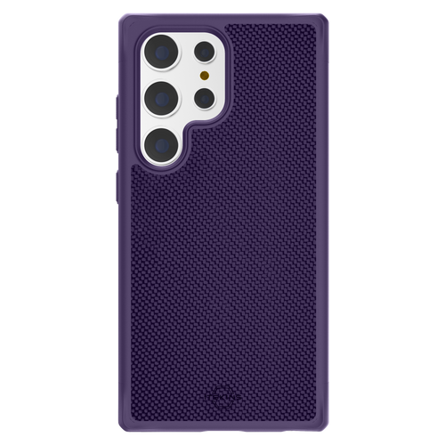 Itskins - Ballisticr Nylon Case for Samsung Galaxy S24 Ultra - Deep Purple