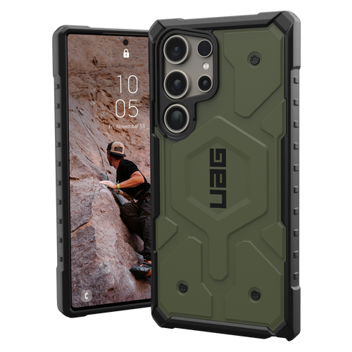 Urban Armor Gear UAG - Pathfinder Magsafe Case for Samsung Galaxy S24 Ultra - Olive Drab