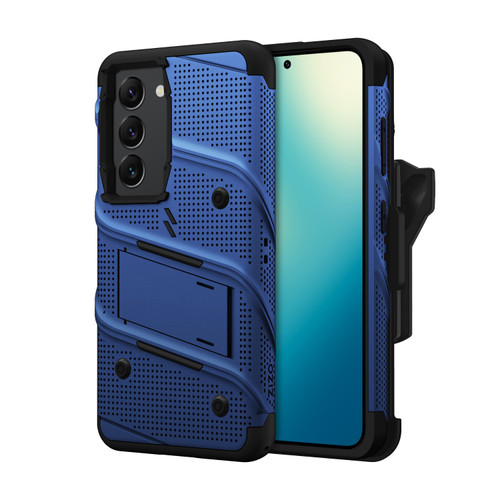 ZIZO BOLT Bundle Galaxy S24 Case with Tempered Glass - Blue