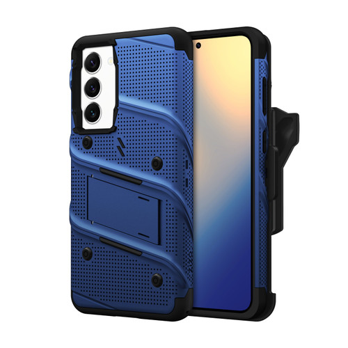 ZIZO BOLT Bundle Galaxy S24 Plus Case with Tempered Glass - Blue