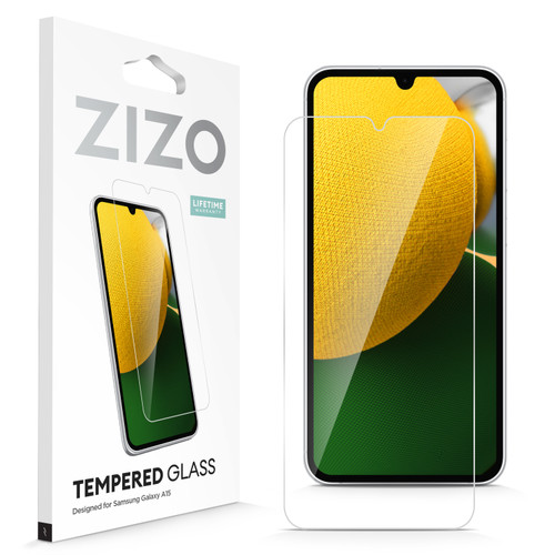 ZIZO TEMPERED GLASS Screen Protector for Galaxy A15 5G - Clear