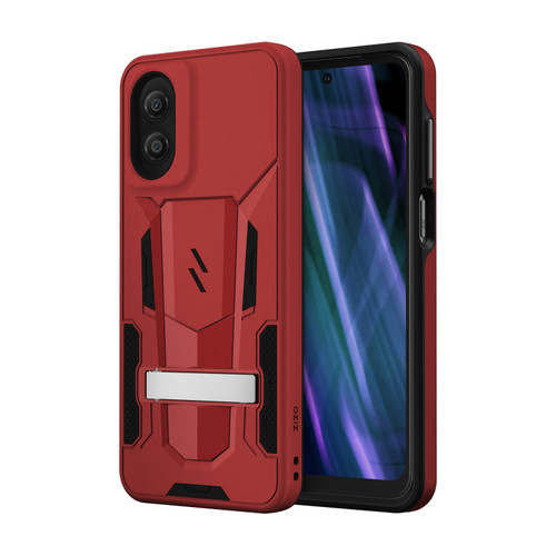 ZIZO TRANSFORM Series Moto G Play (2024) Case - Red