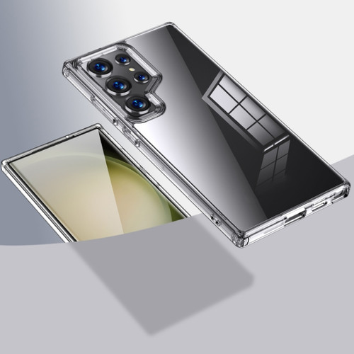 Samsung Galaxy S24 Ultra 5G Armor Clear TPU Hybrid PC Phone Case - Clear