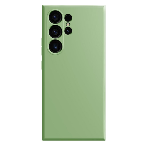 Samsung Galaxy S24 Ultra 5G Imitation Liquid Silicone Phone Case - Matcha Green