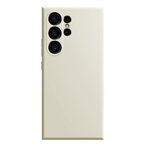 Samsung Galaxy S24 Ultra 5G Imitation Liquid Silicone Phone Case - White