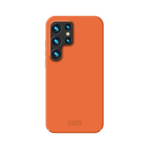 Samsung Galaxy S24 Ultra 5G MOFI Qin Series Skin Feel All-inclusive PC Phone Case - Orange