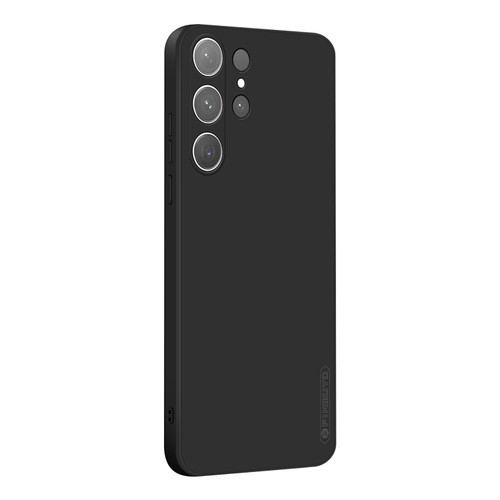 Samsung Galaxy S24 Ultra 5G PINWUYO Sense Series Liquid Silicone TPU Phone Case - Black