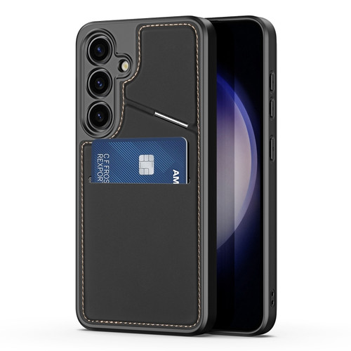 Samsung Galaxy S24+ 5G DUX DUCIS Rafi II Series MagSafe Magnetic Holder RFID Phone Case - Black