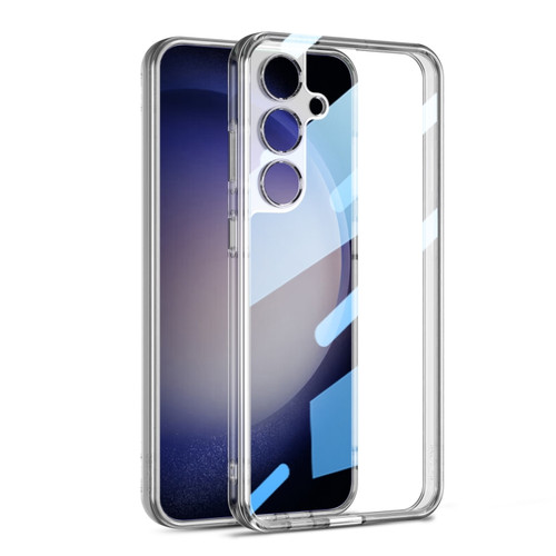 Samsung Galaxy S24+ 5G GKK Space Frame Transparent PC + TPU Phone Case - Transparent