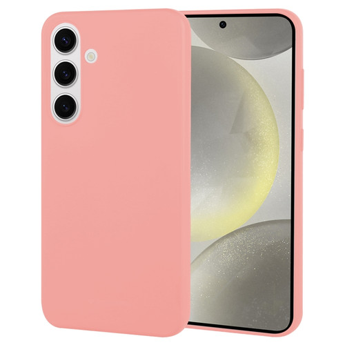 Samsung Galaxy S24+ 5G GOOSPERY SOFT FEELING Liquid TPU Soft Phone Case - Pink