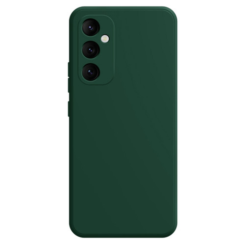 Samsung Galaxy S24+ 5G Imitation Liquid Silicone Phone Case - Dark Green