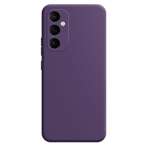 Samsung Galaxy S24+ 5G Imitation Liquid Silicone Phone Case - Dark Purple