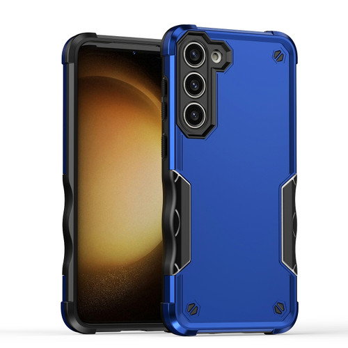 Samsung Galaxy S24+ 5G Non-slip Shockproof Armor Phone Case - Blue