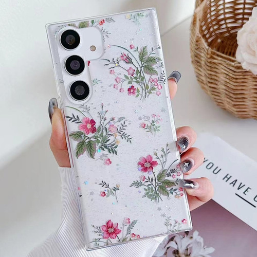 Samsung Galaxy S24+ 5G Spring Garden Epoxy TPU Phone Case - F04 French Flowers