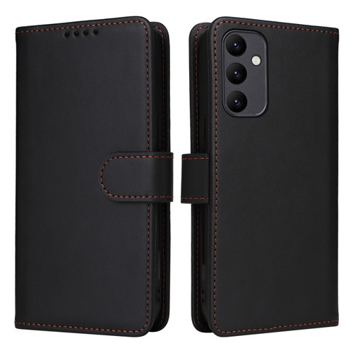 Samsung Galaxy A25 5G BETOPNICE BN-005 2 in 1 Detachable Imitate Genuine Leather Phone Case - Black