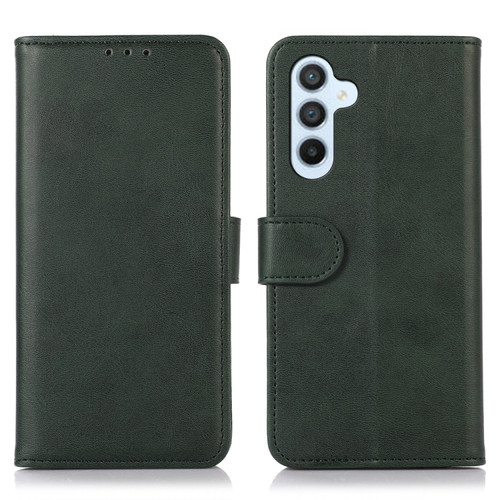 Samsung Galaxy A25 5G Cow Texture Leather Phone Case - Green