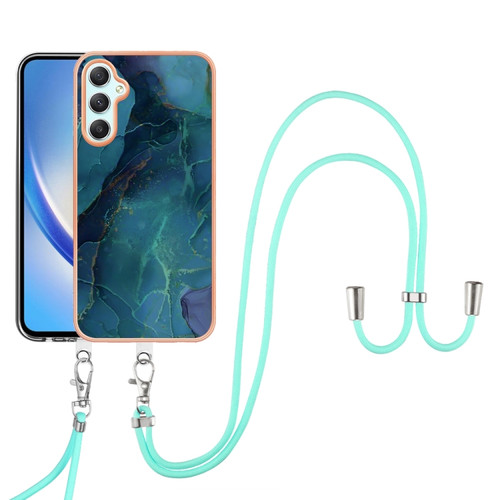 Samsung Cases - Galaxy A25 5G Cases Lanyard Marble Green Marble