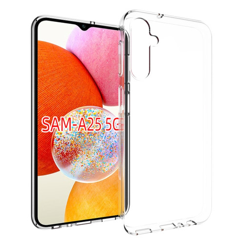 Samsung Galaxy A25 5G Waterproof Texture TPU Phone Case - Transparent