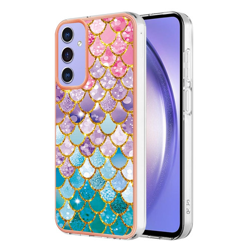 Samsung Galaxy A15 5G Electroplating IMD TPU Phone Case - Colorful Scales