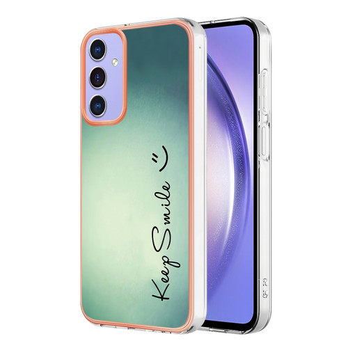 Samsung Galaxy A15 5G Electroplating Marble Dual-side IMD Phone Case - Smile