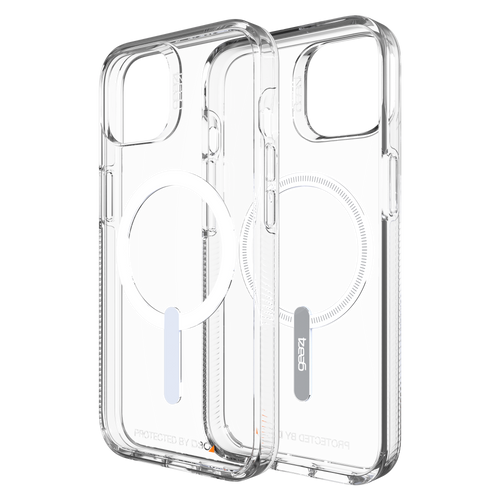 Gear4 - Crystal Palace Snap Magsafe Case for Apple iPhone 14 / 13 - Clear