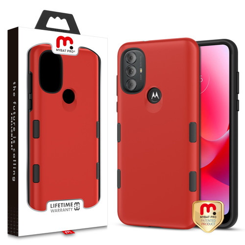 MyBat Pro Tuff Subs Series Case for Motorola Moto G Power (2022) - Red