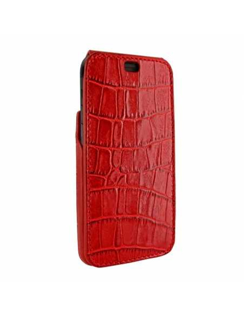 Piel Frama 953 Red Crocodile iMagnum Leather Case for iPhone 15 Pro