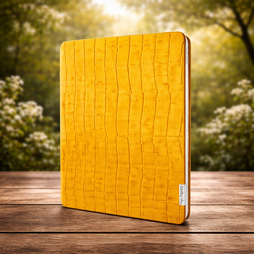 Piel Frama Yellow Crocodile FramaSlim Leather Case for iPad Pro 13-inch (2024-2025)