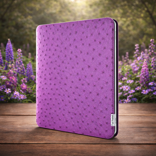 Piel Frama 818 Burgundy Ostrich FramaSlim Leather Case for iPad Air 11-inch (2024-2025) / iPad 11th Gen. (2025)