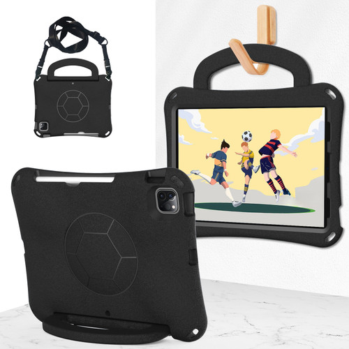 iPad Pro 11 2024 Handle Football Shaped EVA Shockproof Tablet Case