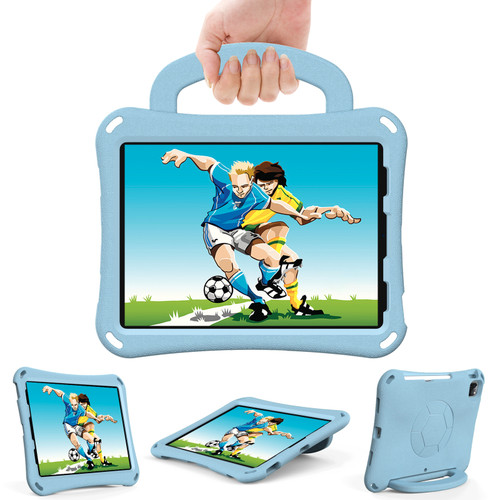 iPad Pro 11 2024 Handle Football Shaped EVA Shockproof Tablet Case