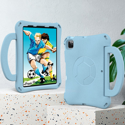iPad Pro 11 2024 Handle Football Shaped EVA Shockproof Tablet Case