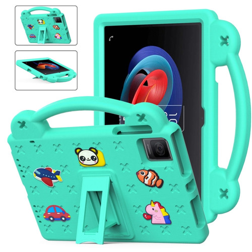 TCL Tab 10 Gen2 10.36 2023 Handle Kickstand Children EVA Shockproof Tablet Case - Mint Green