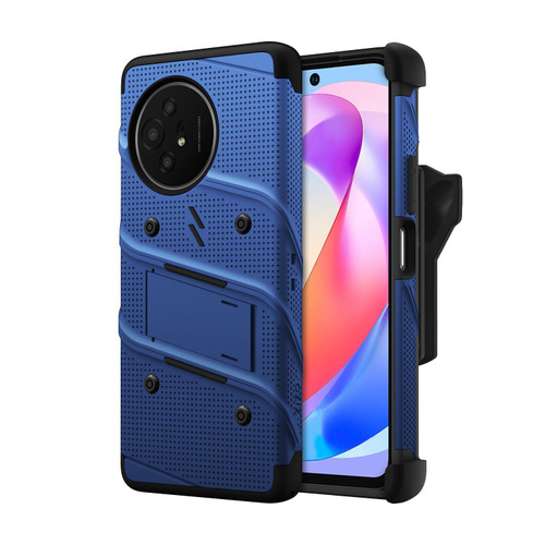 ZIZO BOLT Bundle TCL 50 XL 5G Case with Tempered Glass - Blue