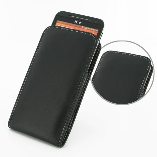 PDair Black Leather Vertical Pouch for LG Optimus G Pro