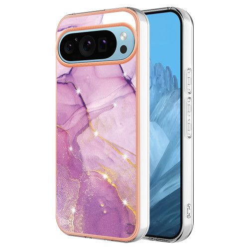 Google Pixel 9 / 9 Pro Electroplating Marble Dual-side IMD Phone