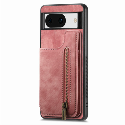 Google Pixel 9 Pro XL Retro Leather Zipper Wallet Back Phone Case