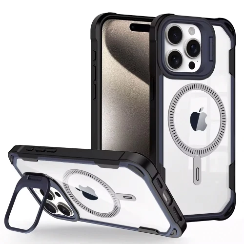 CLICK Fusion MagSafe Series iPhone 16 Pro Case - Purple