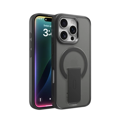 CLICK Latch Series iPhone 16 Pro Case - Clear Pink