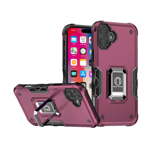 CLICK Pro Series iPhone 16 Case - Burgundy