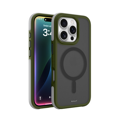 Nimbus9 Summit iPhone 16 Pro Max MagSafe Case - Frost Green