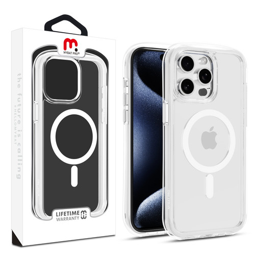 MyBat Pro Air-Filled Case with MagSafe for iPhone 15 Pro Max for Apple iPhone 15 Pro Max - White
