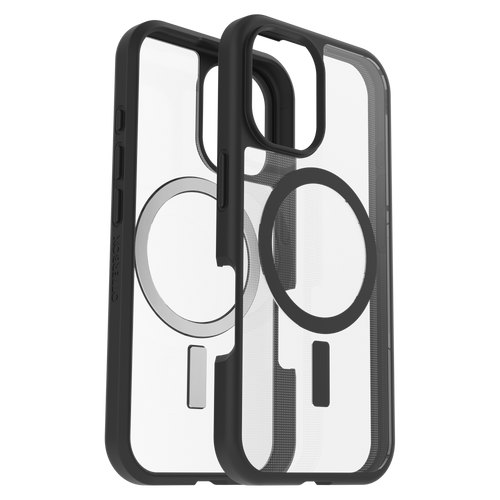 Otterbox - React Magsafe Case for Apple iPhone 16 - Black Crystal