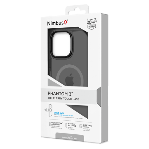 Nimbus9 Phantom Magsafe Case for Apple iPhone 16 Pro Max Smoke