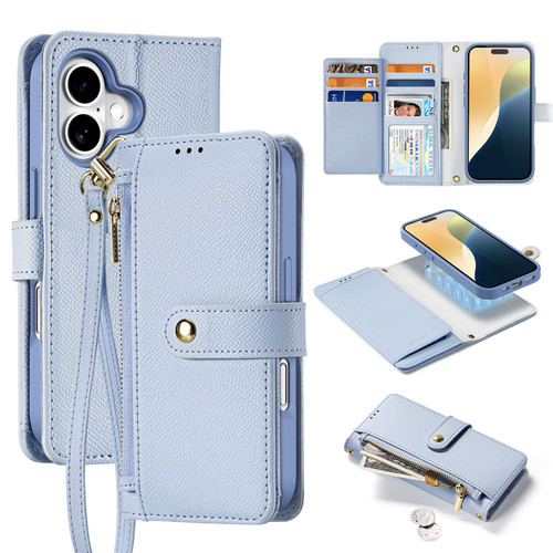 iPhone 16 Pro Max DUX DUCIS Lawa Series 2 in 1 Wallet Zipper
