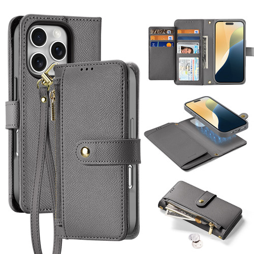 iPhone 17 Pro Max DUX DUCIS Lawa Series 2 in 1 Wallet Zipper